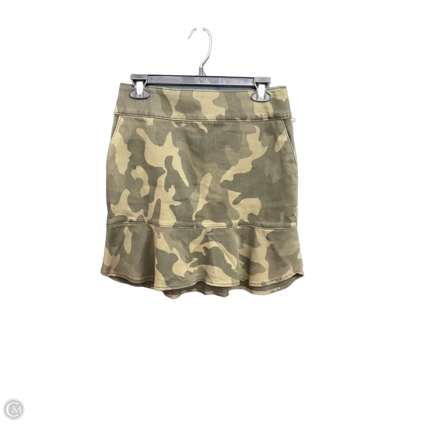 Skirt Maxi By White House Black Market In Camouflage Print, Size: S