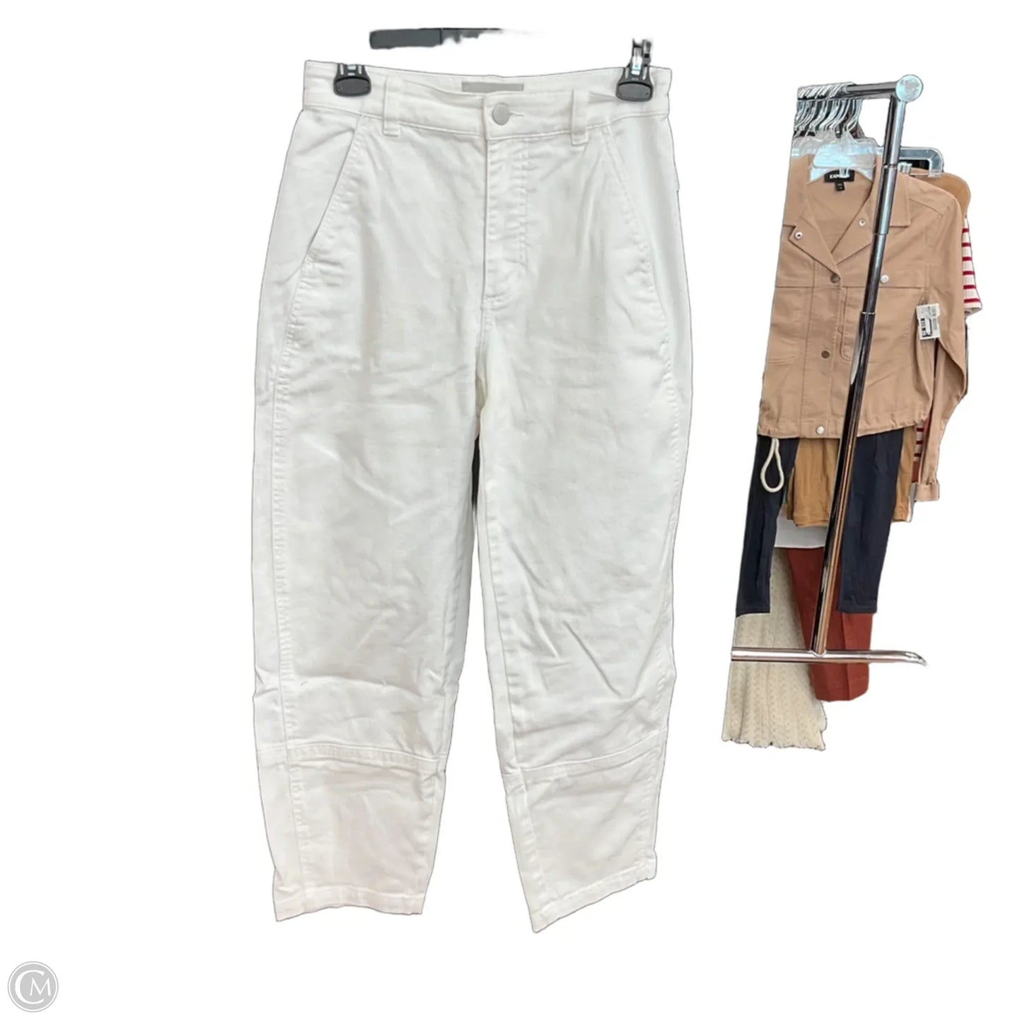 Jeans Straight By Everlane In White, Size: 0