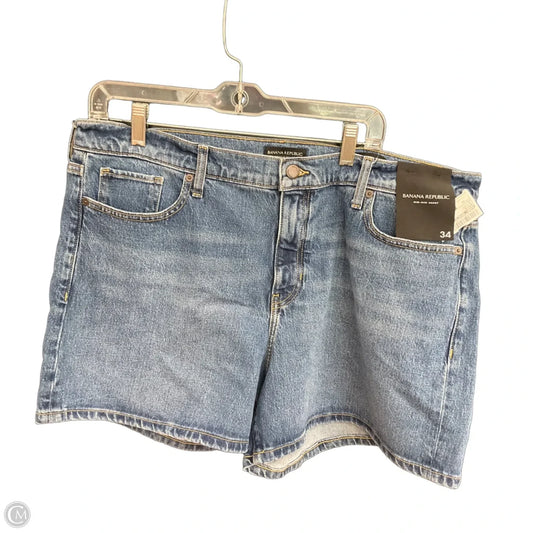 Shorts By Banana Republic In Blue, Size: 18