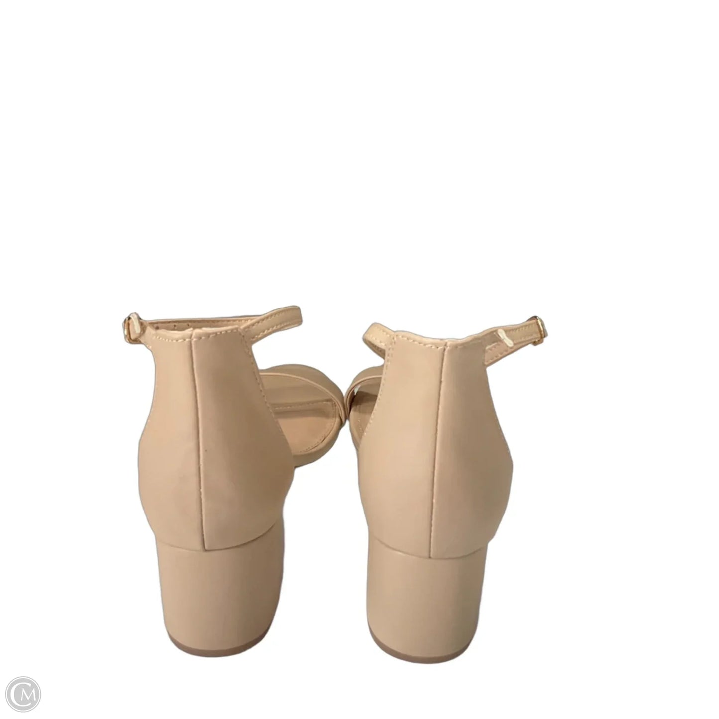 Shoes Heels Block By Madden Girl In Beige, Size: 9