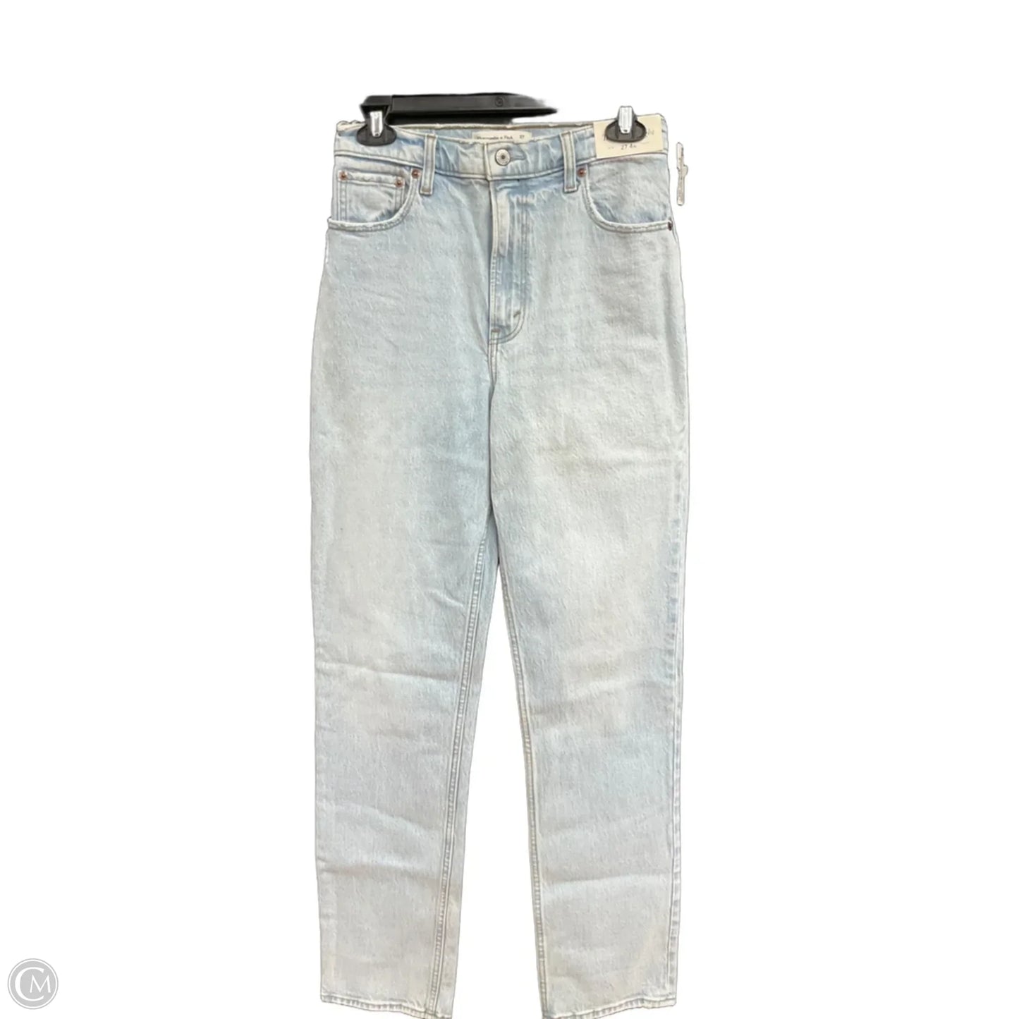 Jeans Straight By Abercrombie And Fitch In Blue, Size: 4l