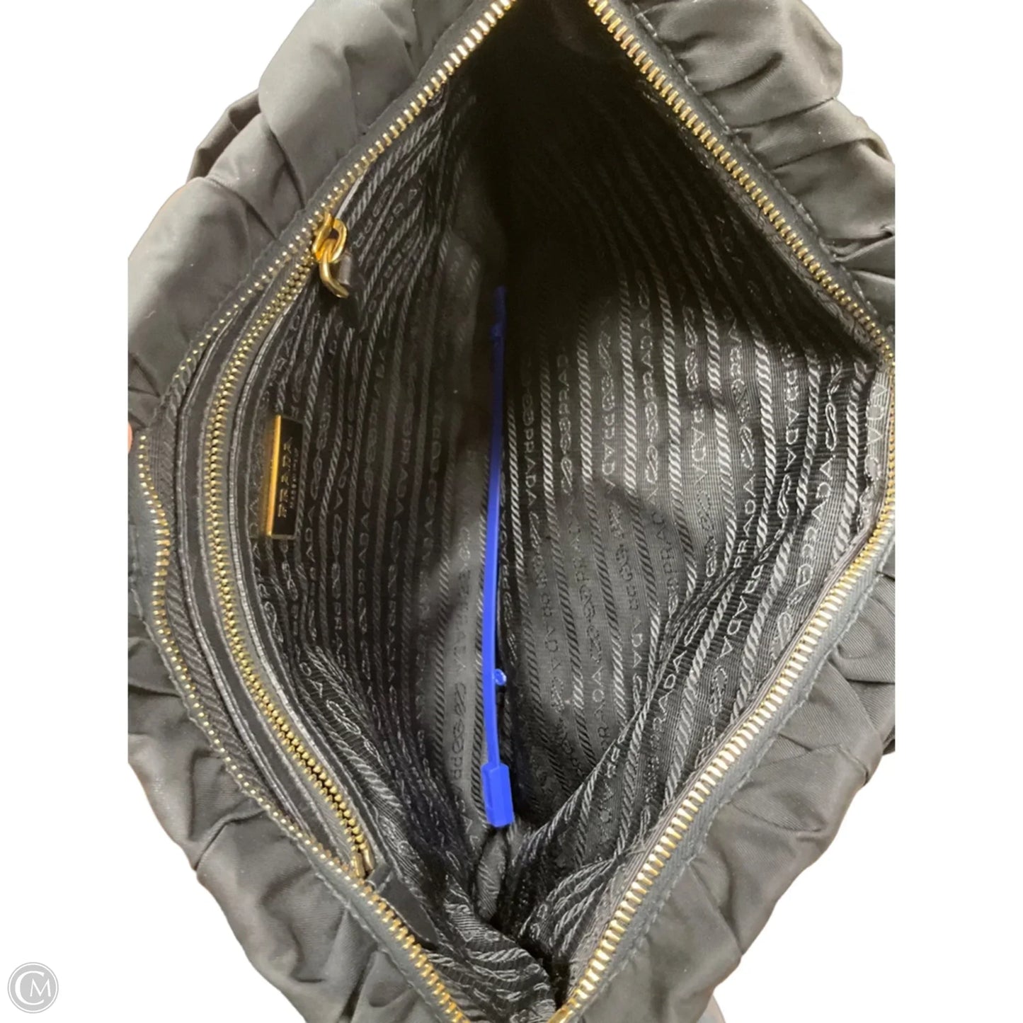 Clutch Luxury Designer By Prada, Size: Medium