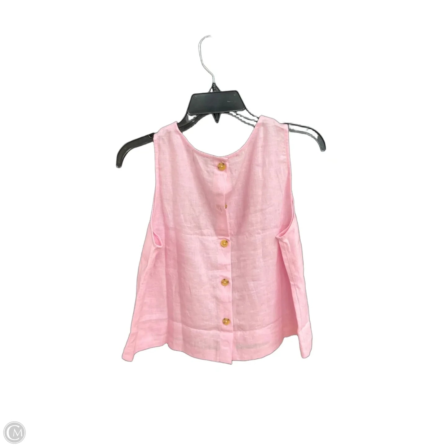 Top Sleeveless By J. Crew In Pink, Size: S