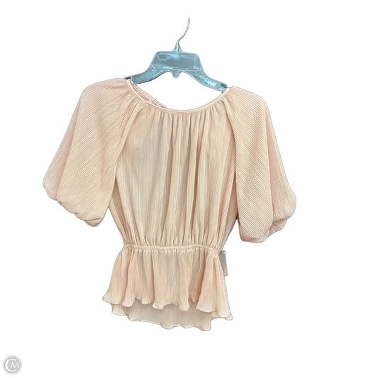 Top 3/4 Sleeve By Lush In Beige, Size: S