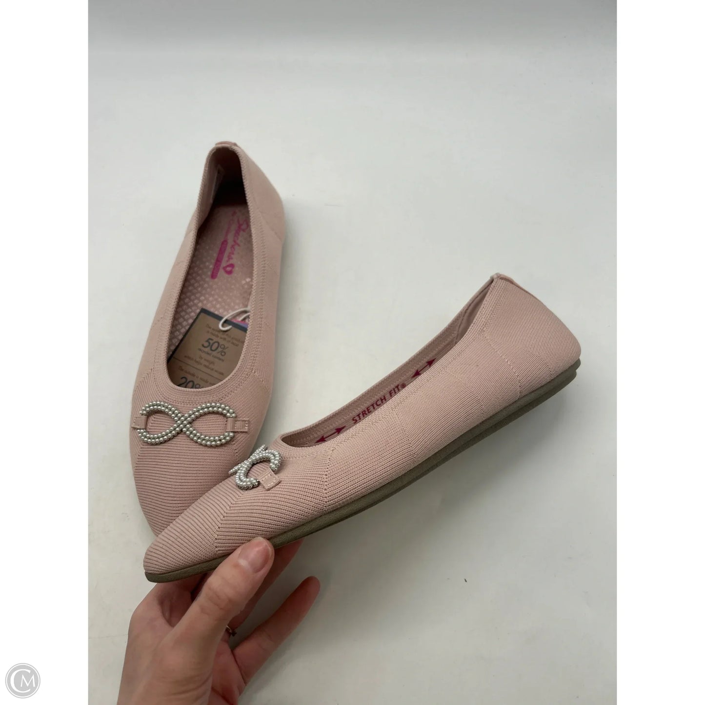 Shoes Flats By Skechers In Pink, Size: 9.5