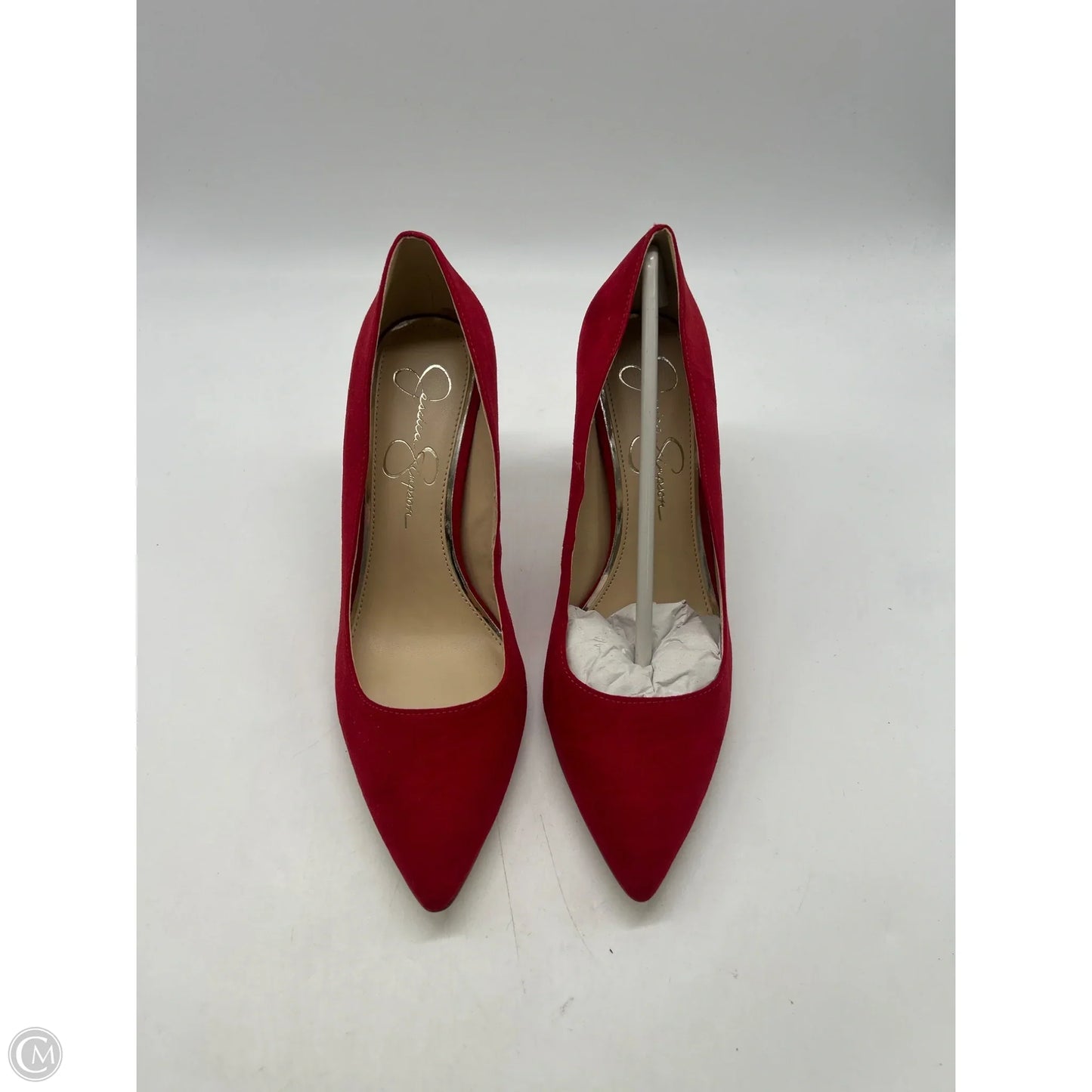 Shoes Heels Stiletto By Jessica Simpson In Red, Size: 8.5