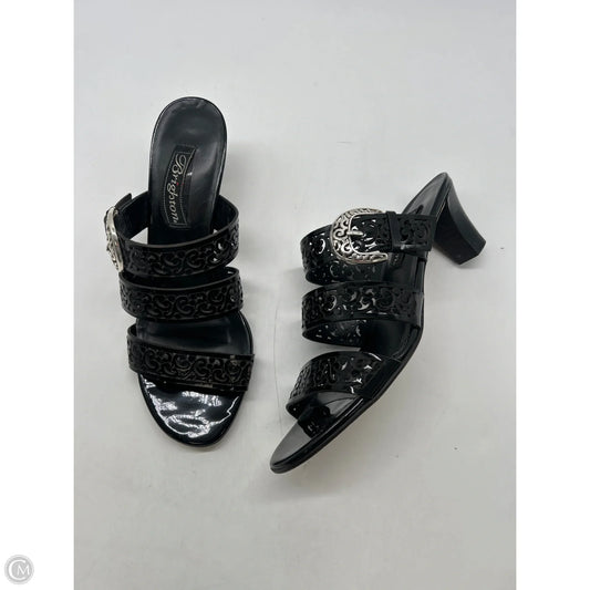 Sandals Heels Block By Brighton In Black, Size: 8