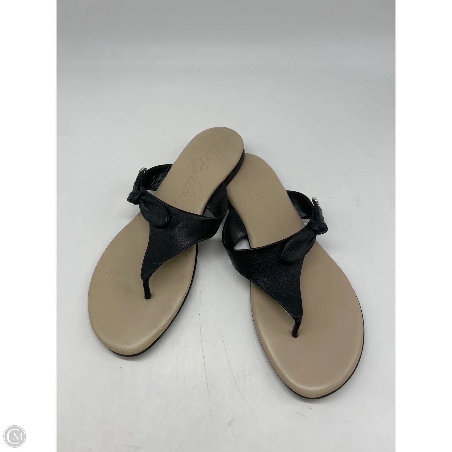 Sandals Flats By Brighton In Black, Size: 7.5