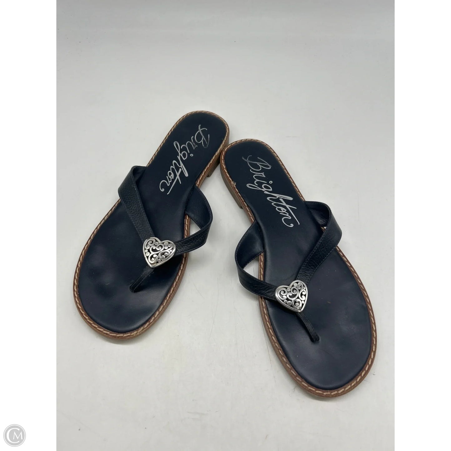 Sandals Flats By Brighton In Navy, Size: 7.5
