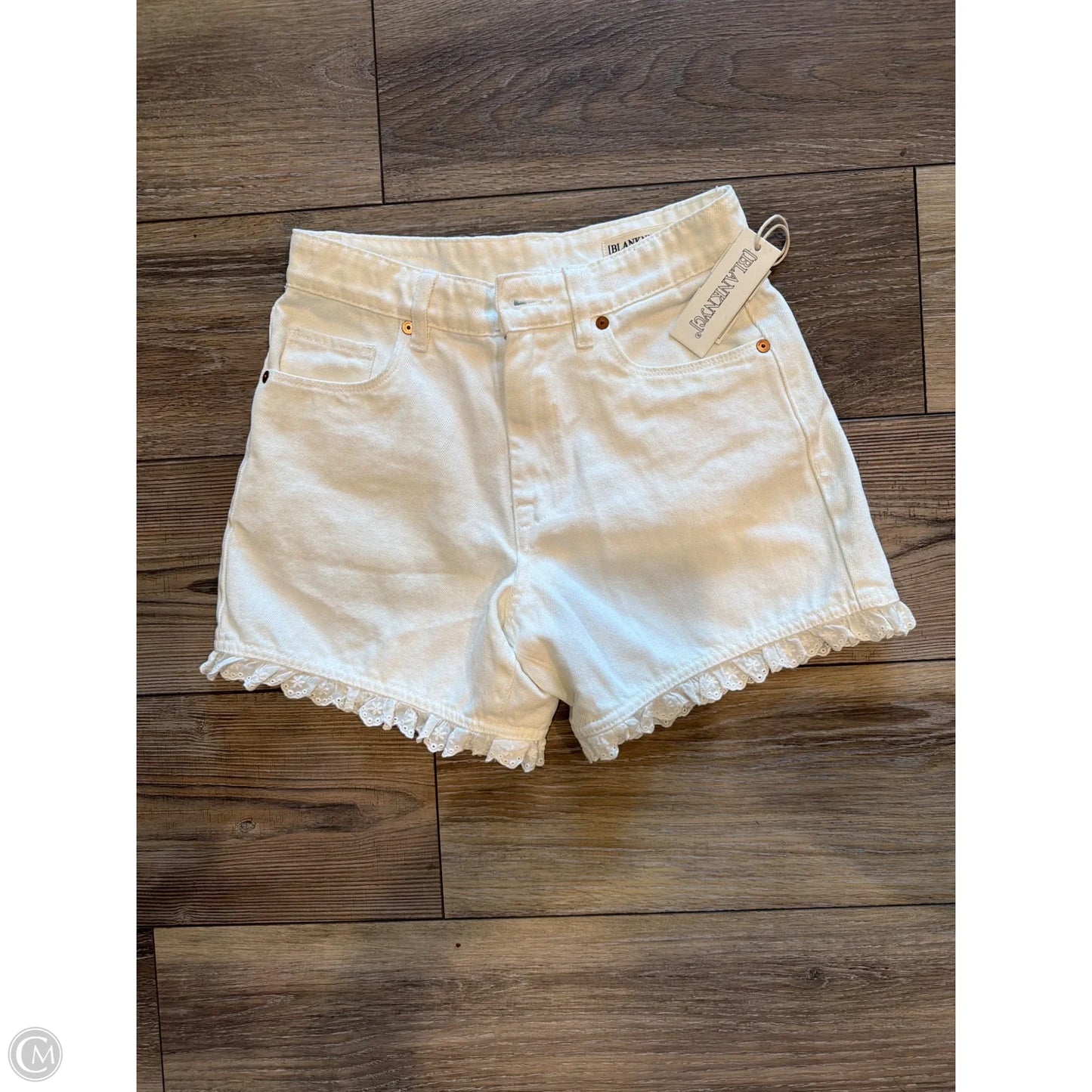 Shorts By Blanknyc In White, Size: 0