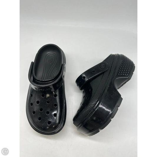 Sandals Sport By Crocs In Black, Size: 8
