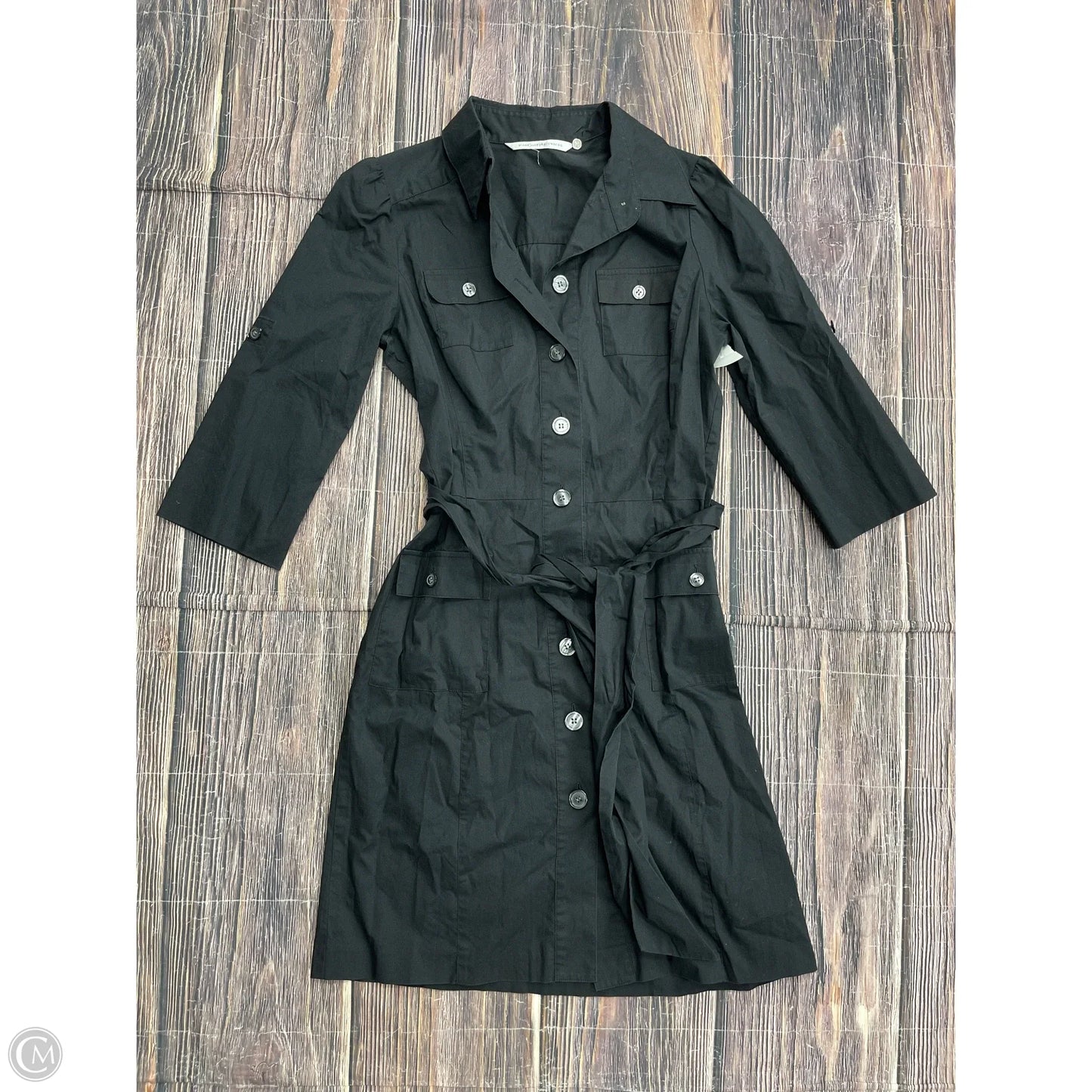 Dress Designer By Diane Von Furstenberg In Black, Size: S