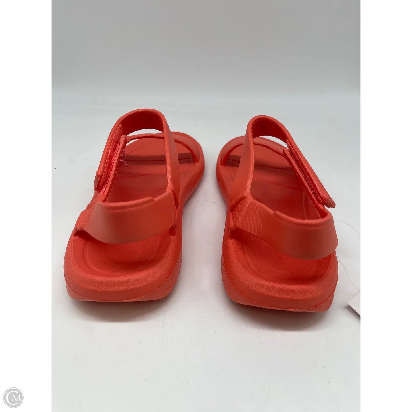 Sandals Flats By Clothes Mentor In Orange, Size: 10