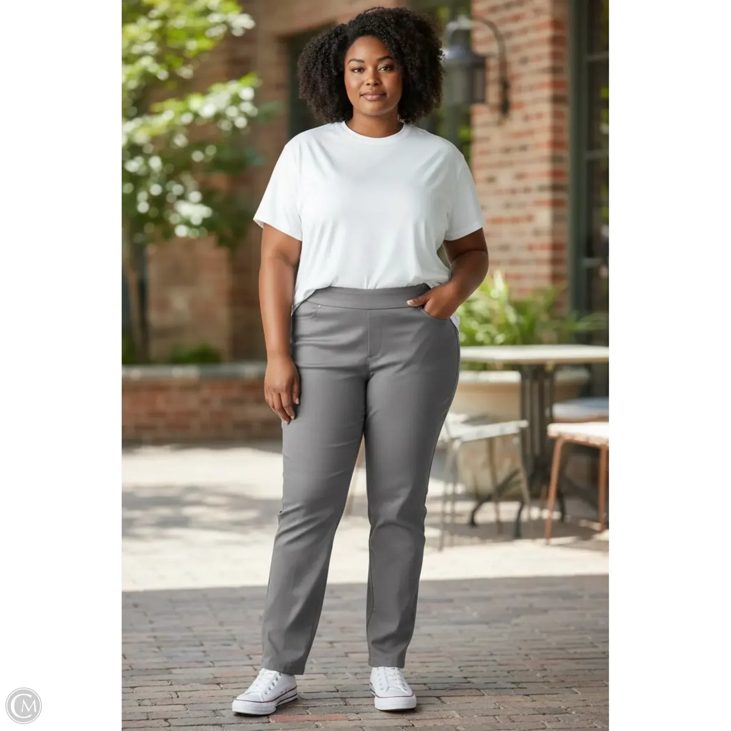 Pants Other By Croft And Barrow In Grey, Size: 18