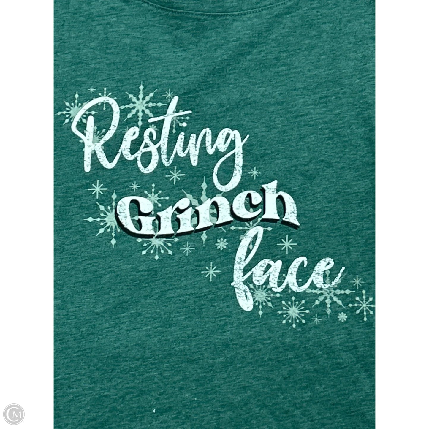 Top Short Sleeve By Maurices In Green, Size: L