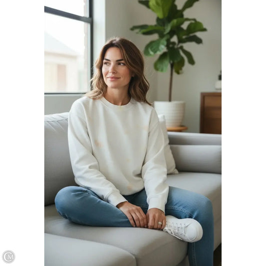 Sweatshirt Collar By Lululemon In Ivory, Size: S