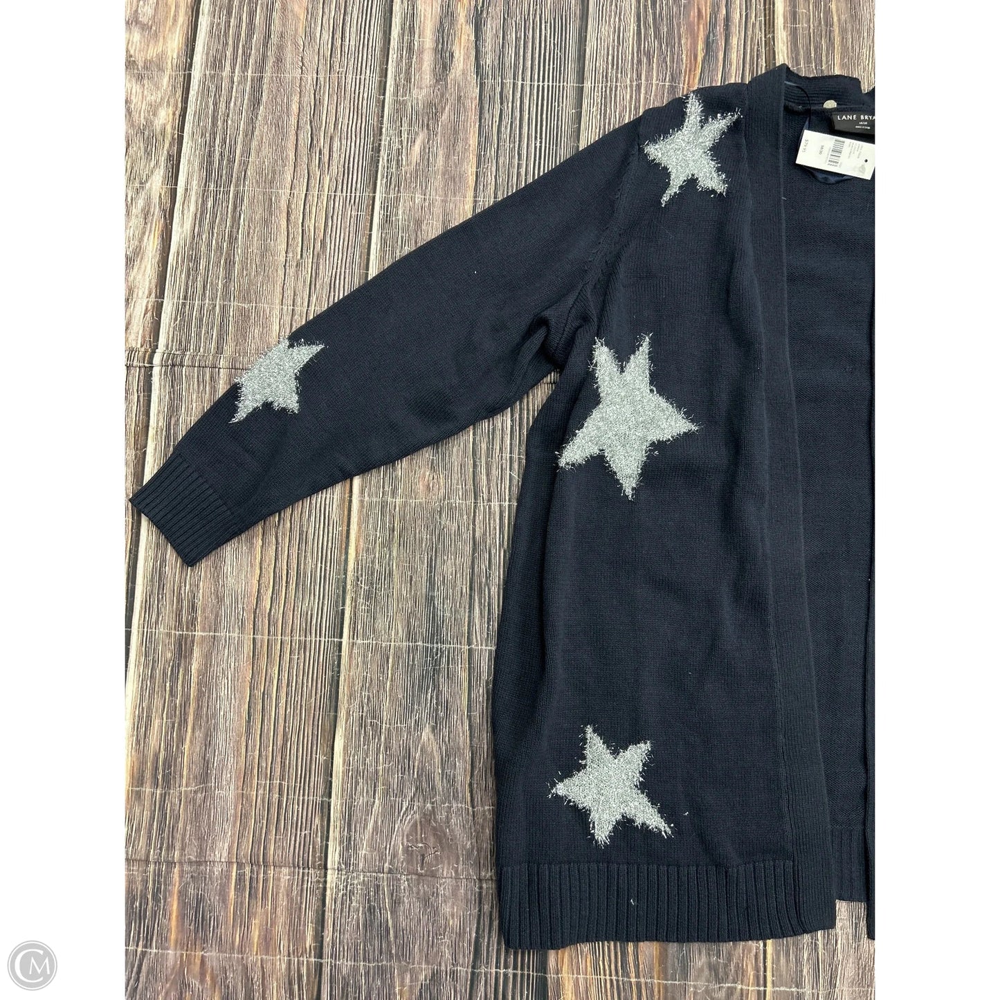 Sweater Cardigan By Lane Bryant In Navy, Size: 1x