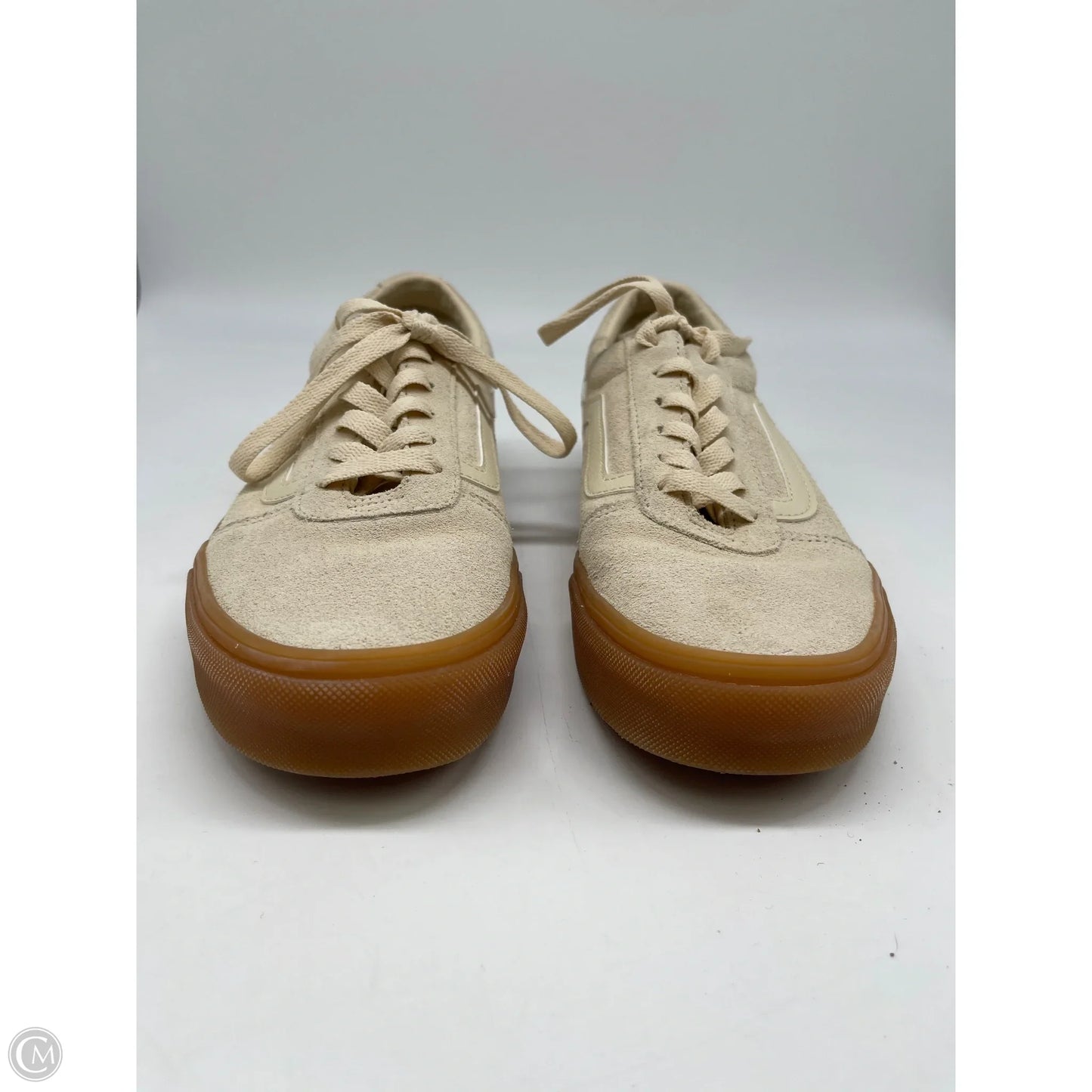 Shoes Athletic By Vans In Ivory, Size: 9.5