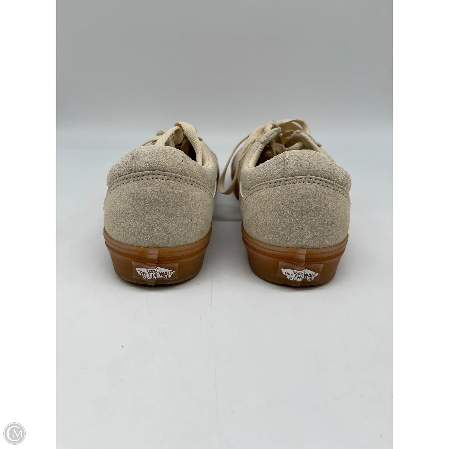 Shoes Athletic By Vans In Ivory, Size: 9.5