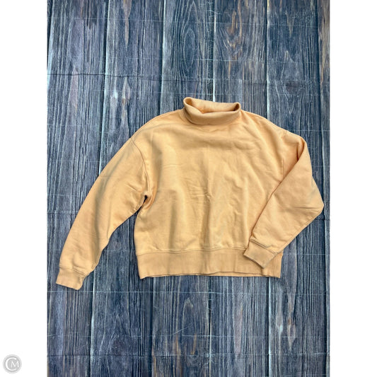 Sweatshirt Collar By Calia In Orange, Size: M