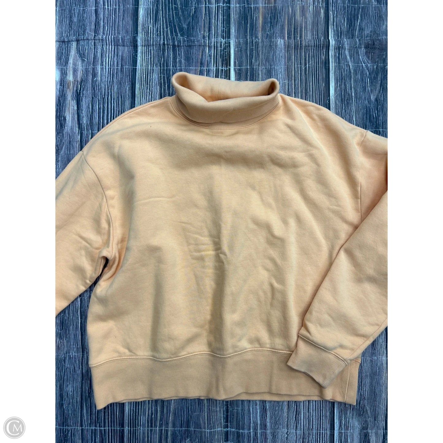 Sweatshirt Collar By Calia In Orange, Size: M