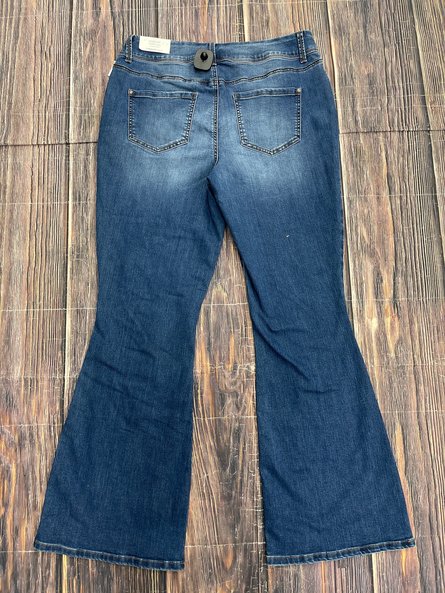Blue Denim Jeans Boot Cut Maurices, Size 16