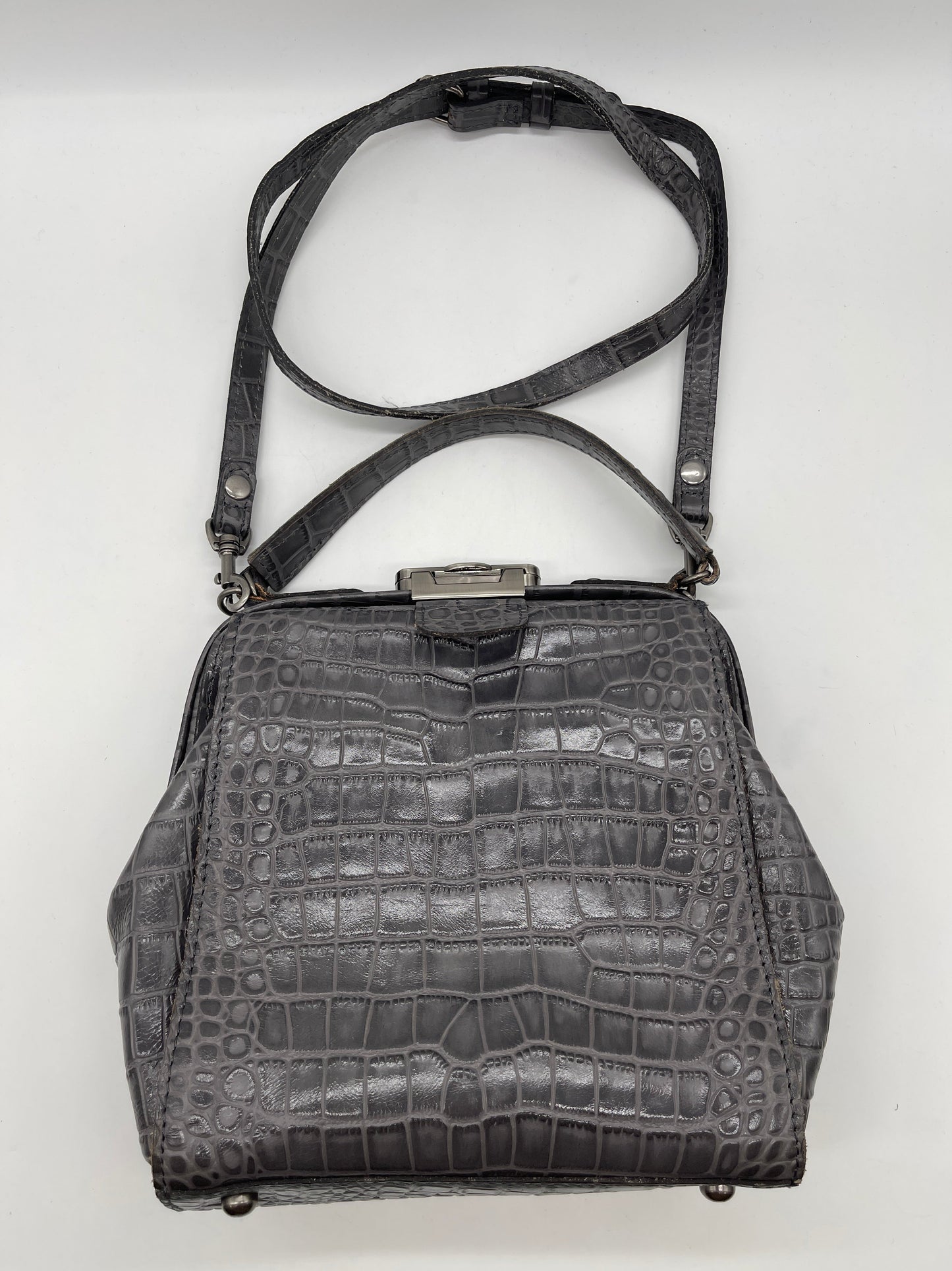 CROSSBODY DESIGNER PATRICIA NASH in GREY, Size: SMALL