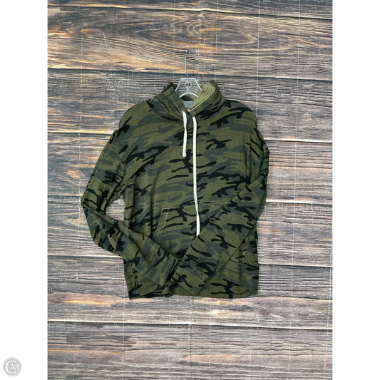 Sweatshirt Hoodie By Sundry In Green, Size: S