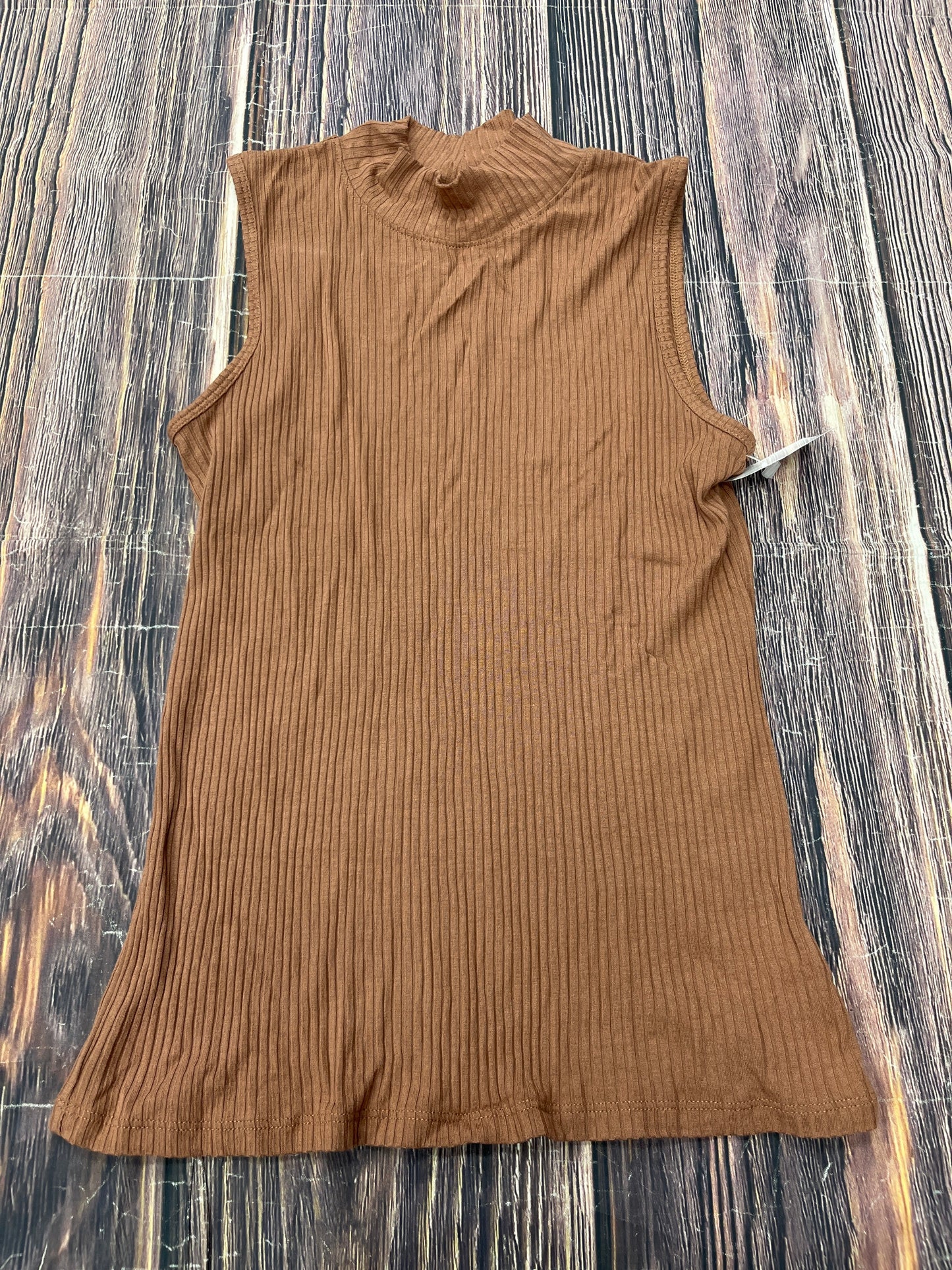 Top Sleeveless Basic By Rachel Zoe In Brown, Size: M