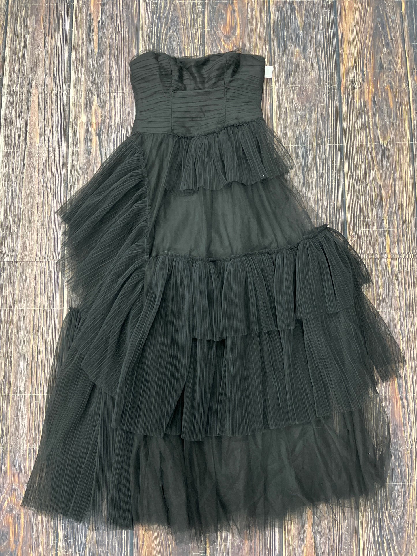 Dress Party Long By Bcbgmaxazria In Black, Size: 8