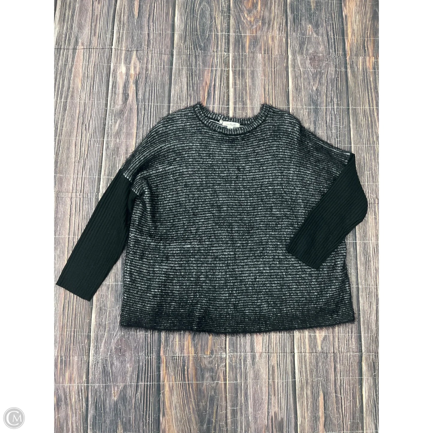 Sweater By Simply Noelle In Black, Size: 1x