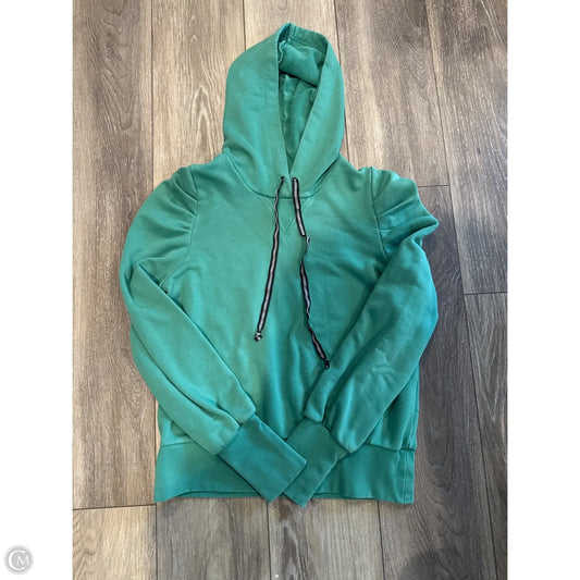 Sweatshirt Hoodie By Evereve In Green, Size: S