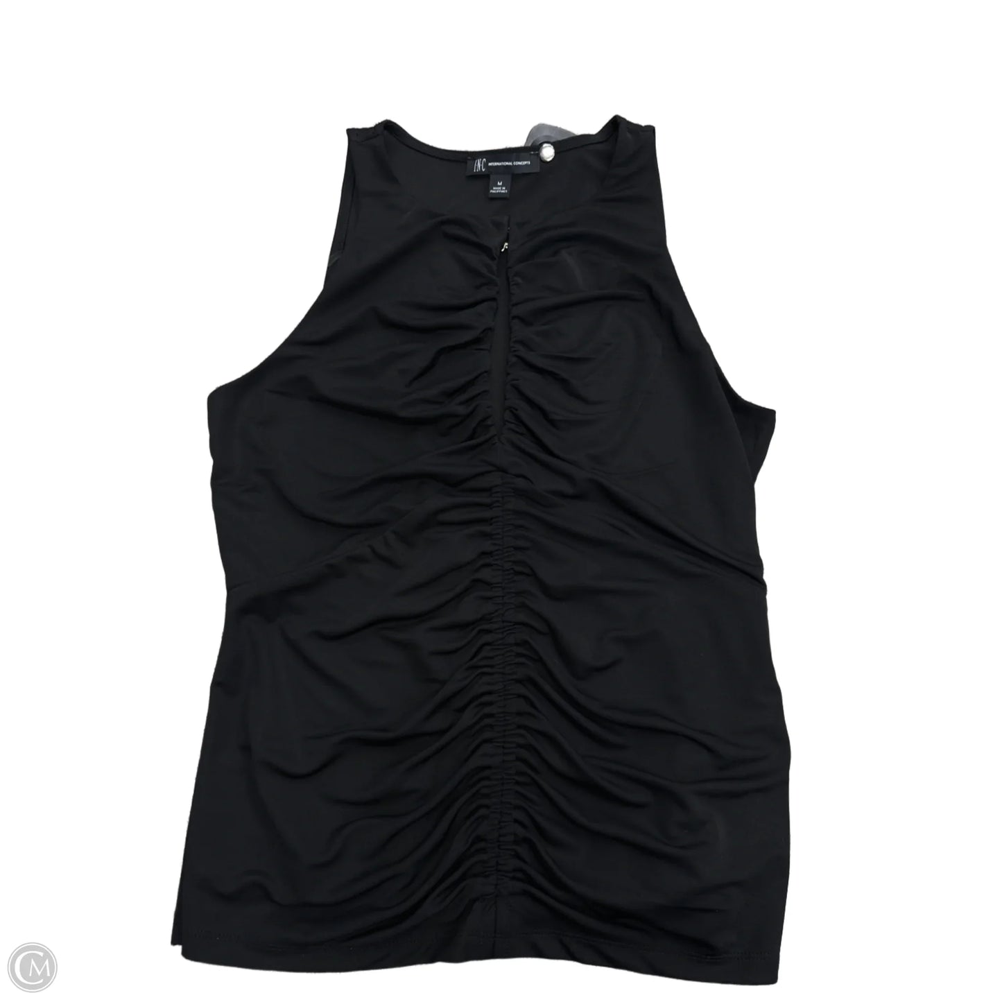 Tank Top By Inc In Black, Size: M
