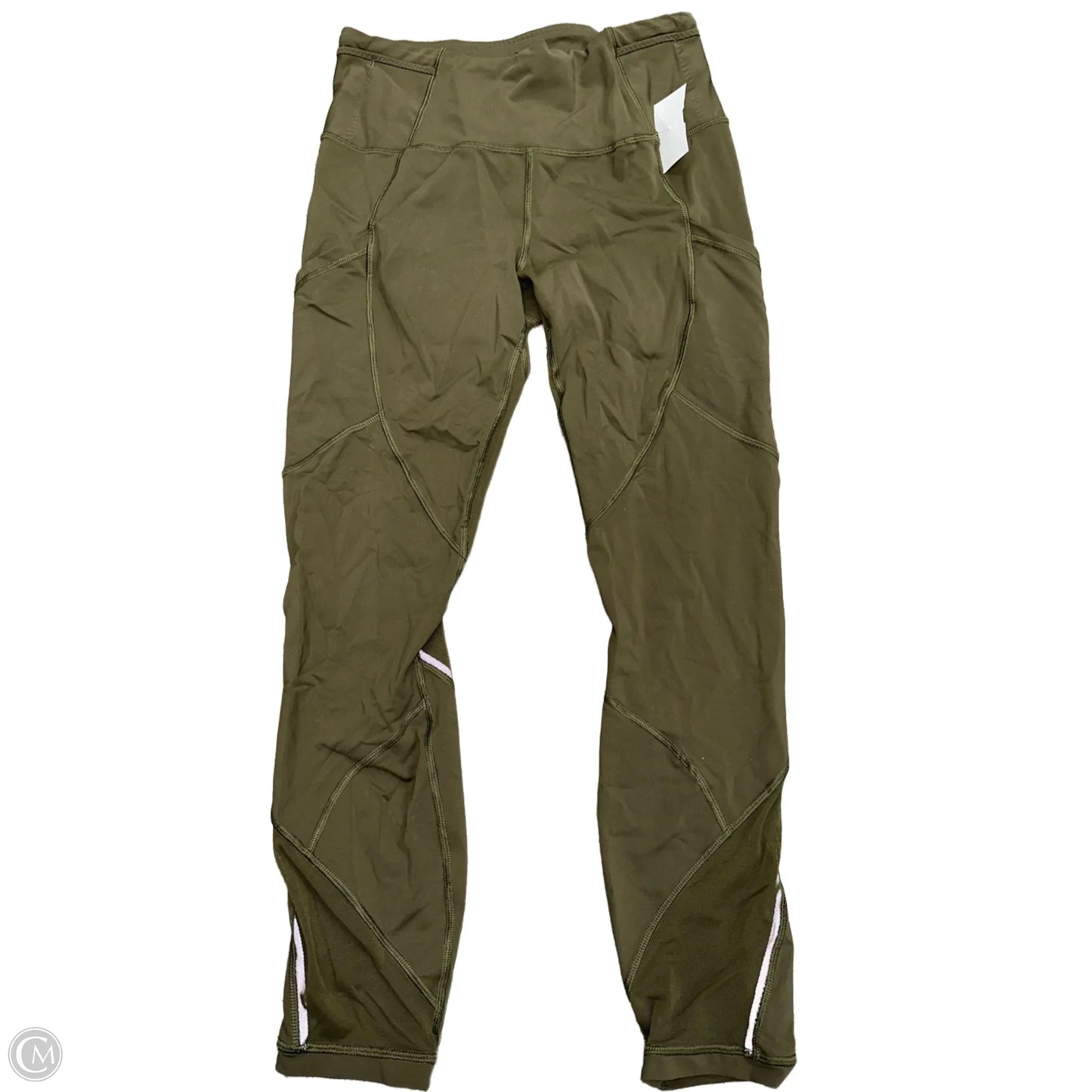 Athletic Leggings By Lululemon In Green, Size: 6