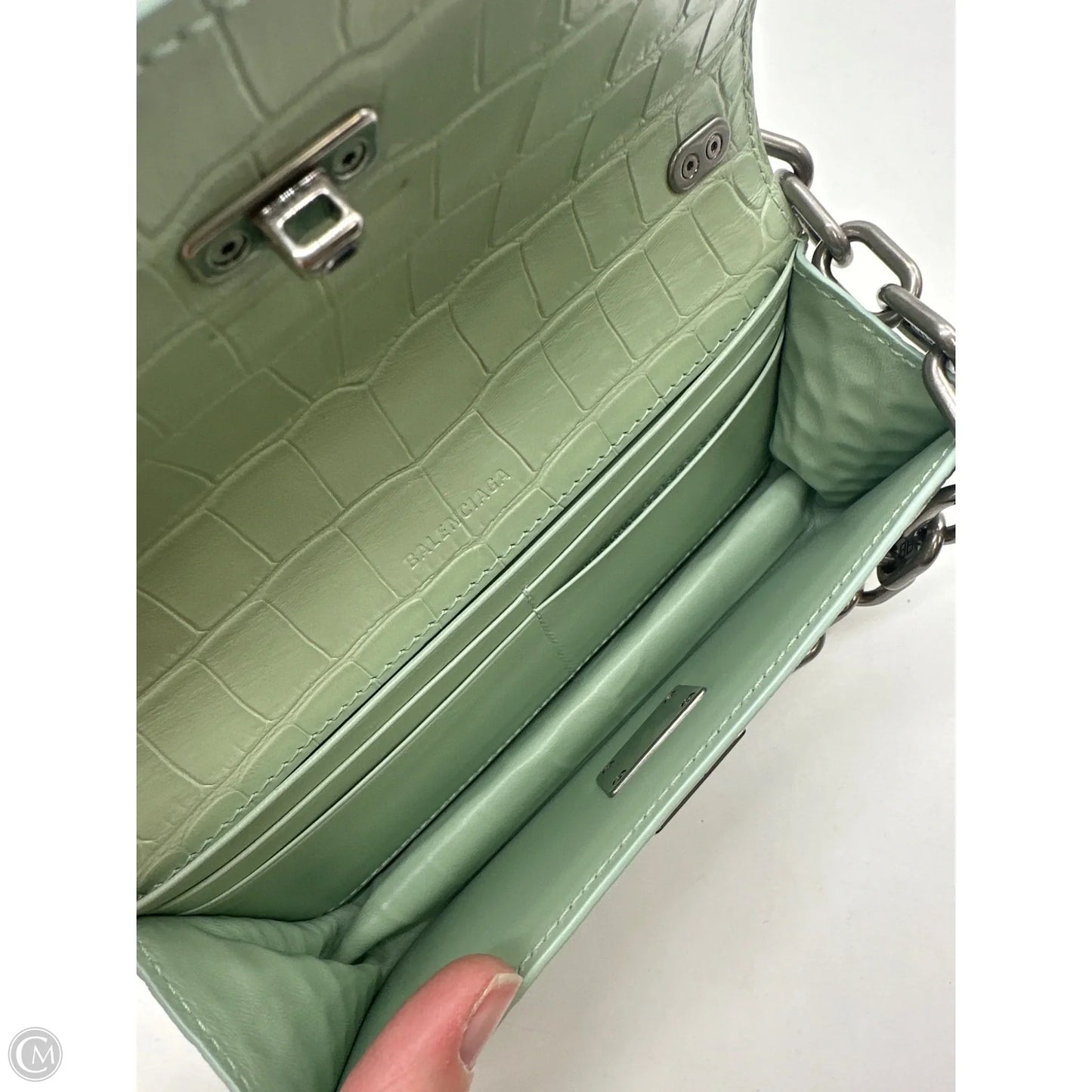 Crossbody Luxury Designer By Balenciaga, Size: Small