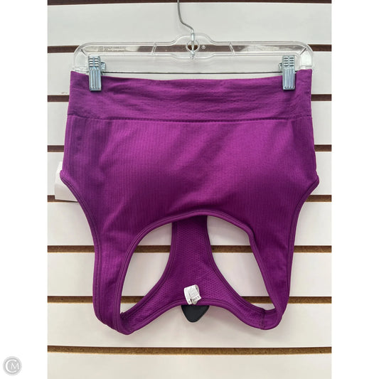 Athletic Bra By 90 Degrees By Reflex In Purple, Size: Xl