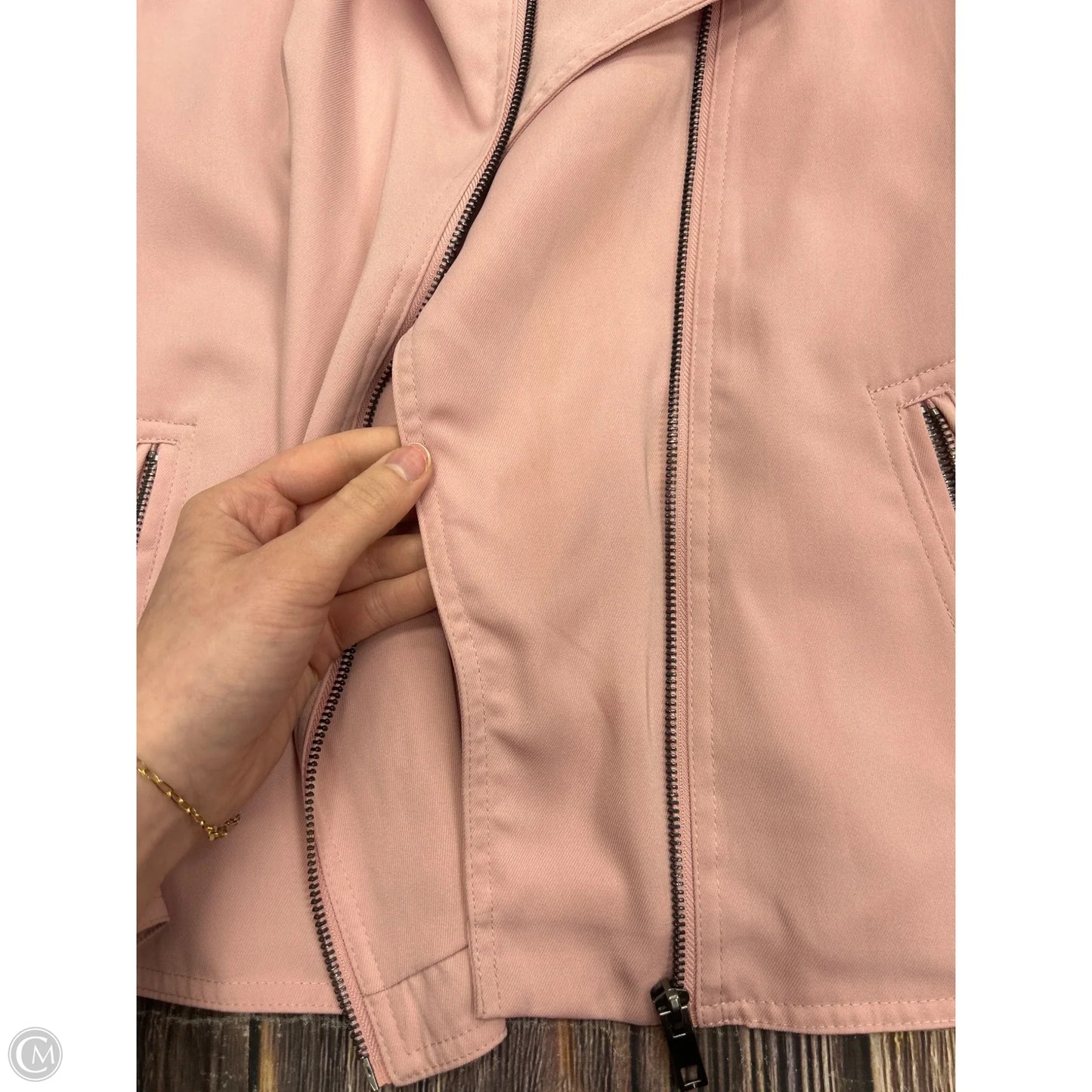 Jacket Other By Who What Wear In Pink, Size: M