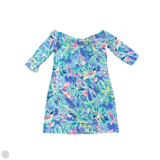 Dress Designer By Lilly Pulitzer In Blue, Size: M