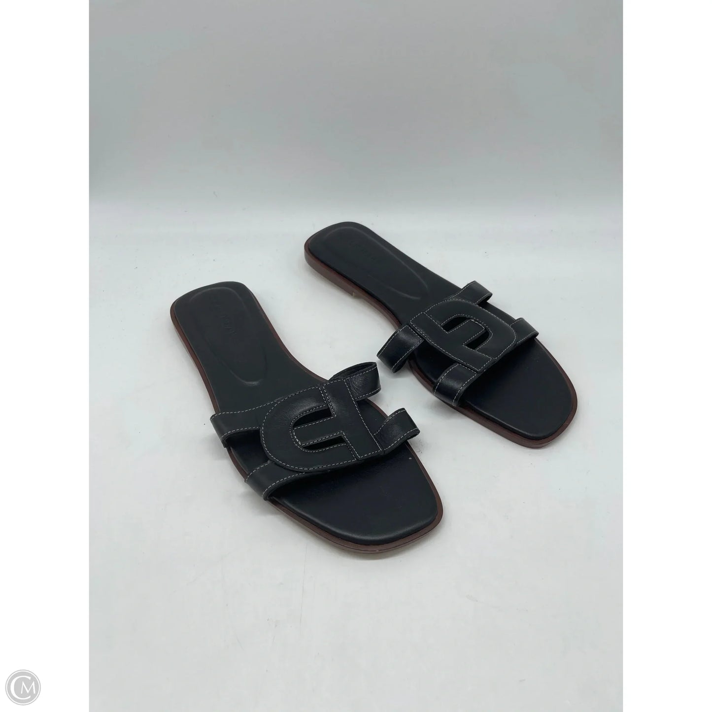 Sandals Flats By Cole-haan In Black, Size: 9