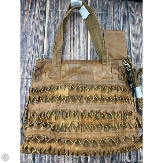 Tote Leather By Cmb, Size: Large