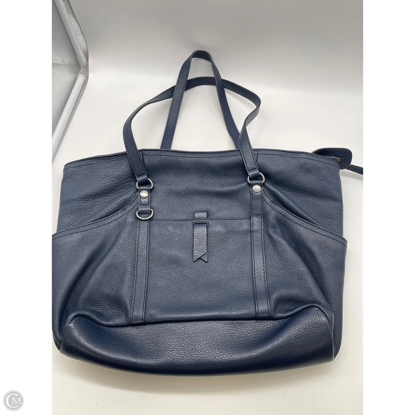 Handbag Leather By Lucky Brand, Size: Large