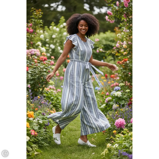 Jumpsuit By Lane Bryant In Blue, Size: 24