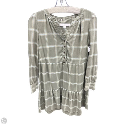 Dress Casual Short By Loft In Green, Size: Sp