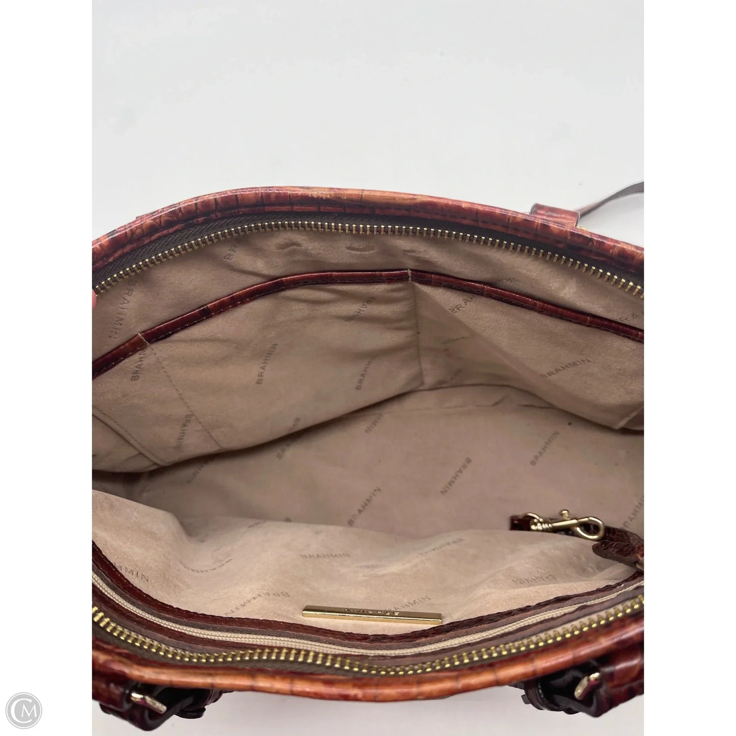 Crossbody Designer By Brahmin, Size: Medium