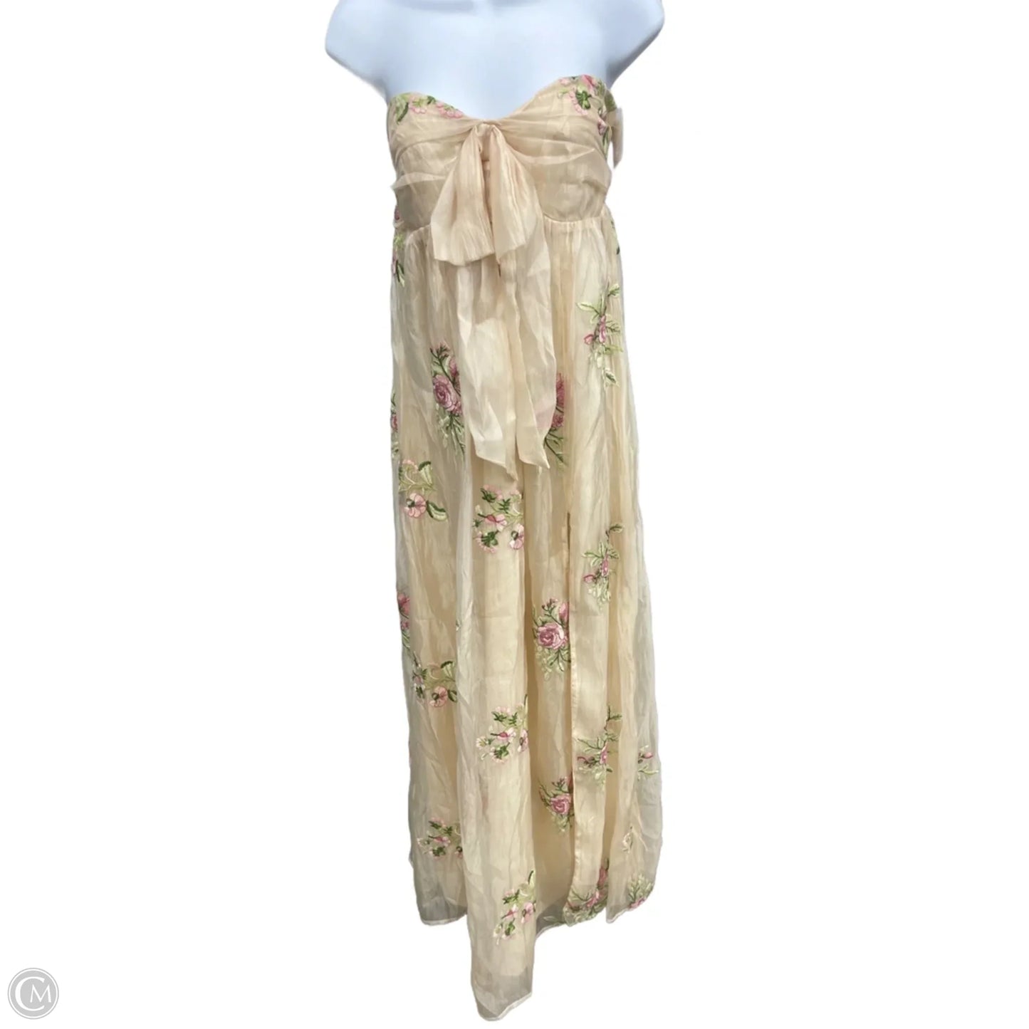 Dress Casual Maxi By Lulus In Cream, Size: S