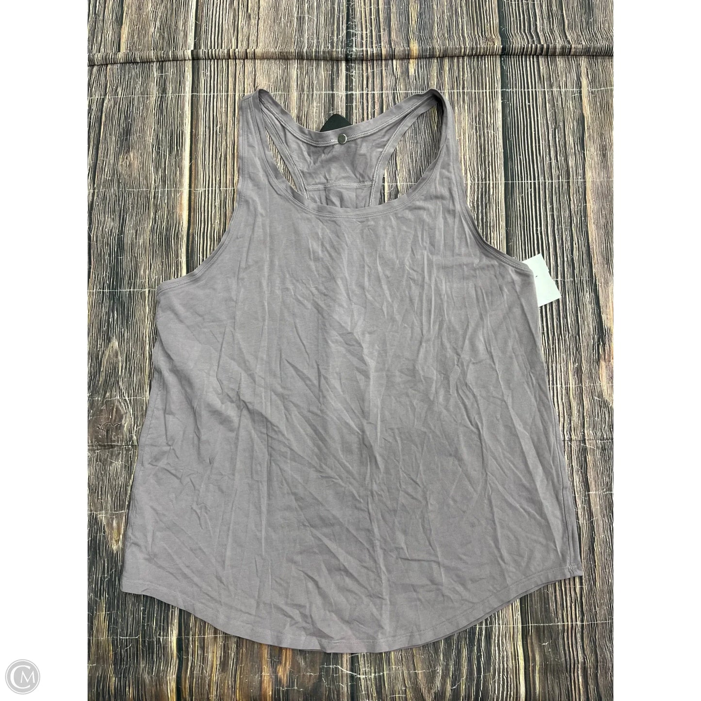 Athletic Tank Top By Lululemon In Purple, Size: L