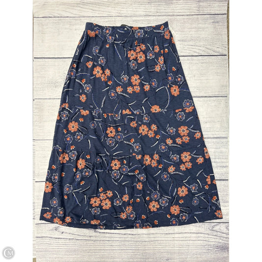 Skirt Maxi By Fatface In Blue, Size: L