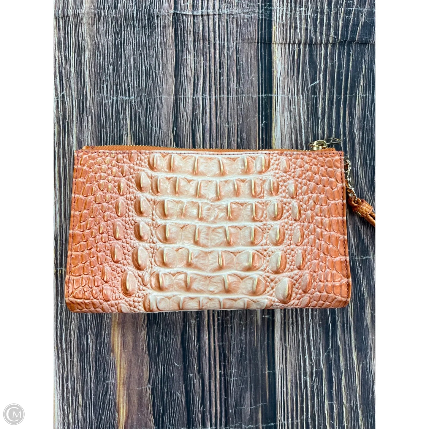 Wristlet Designer By Brahmin, Size: Large