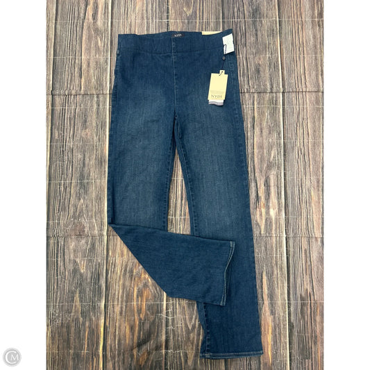 Jeans Straight By Not Your Daughters Jeans In Blue Denim, Size: 12