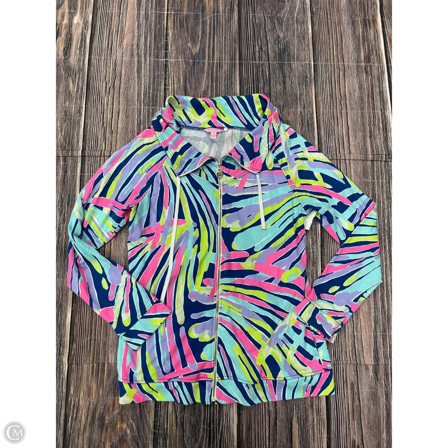 Sweatshirt Designer By Lilly Pulitzer In Blue, Size: M